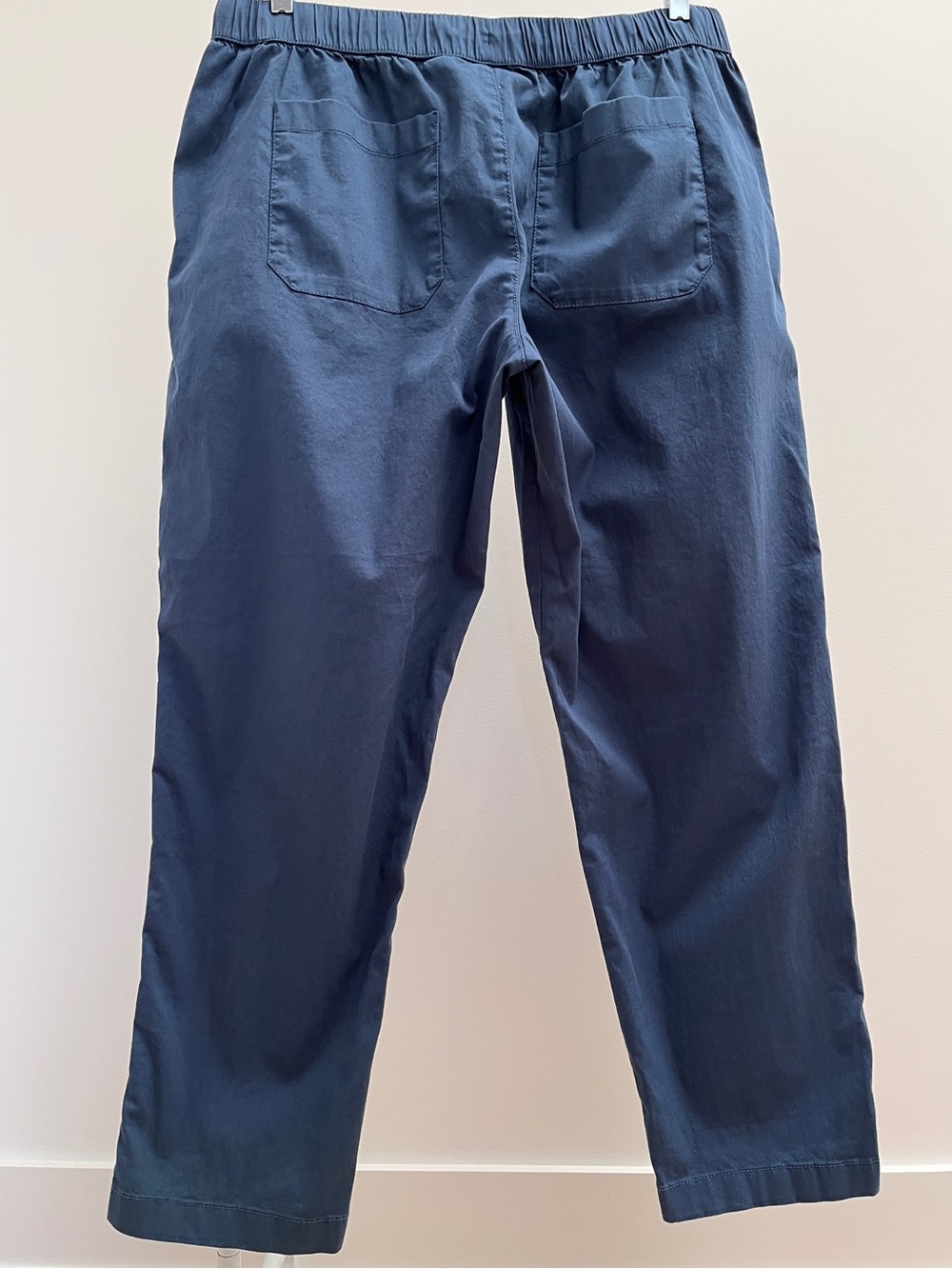Pact organic cotton daily twill pant XL french navy drawstring pockets stretch - Picture 8 of 12